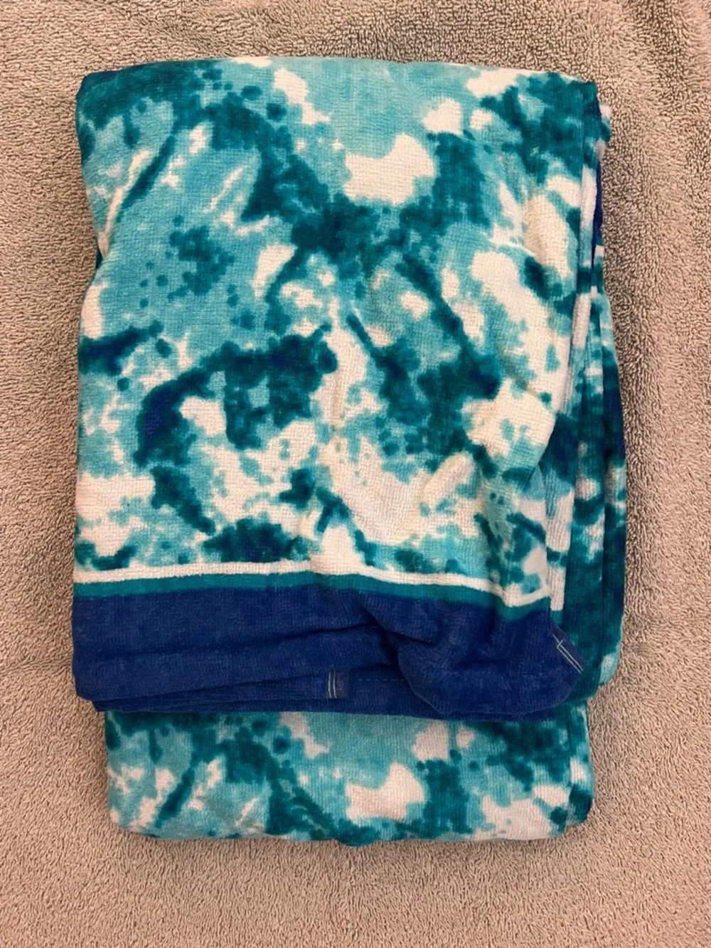Mainstays Pool Blue Beach Towel